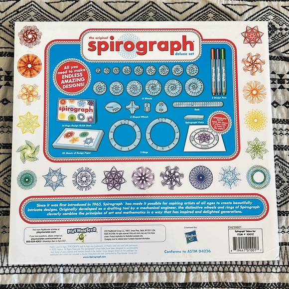 the original spirograph deluxe box set - Picture 4 of 6